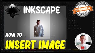 Inkscape How To Insert Image [upl. by Aserehtairam12]