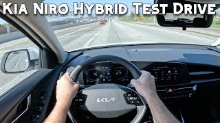 2024 Kia Niro LX Hybrid Freeway Test Drive [upl. by Trevethick124]