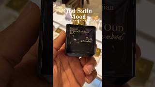 MAISON FRANCIS KURKDJIAN OUD SATIN MOOD fragrance parfum maisonfranciskurkdjian shorts [upl. by Ellenhoj]