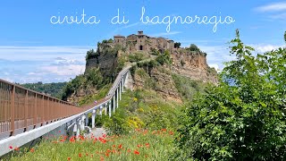 travel vlog  civita di bagnoregio  exploring the town  italy [upl. by Pedaiah]