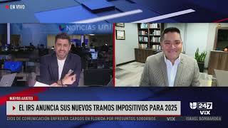 El IRS anuncia sus nuevos tramos impositivos para 2025 [upl. by Pavier]