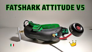 FATSHARK Attitude V5  Migliori Goggles FPV sotto i 300 euro  Recensione Review [upl. by Shell]