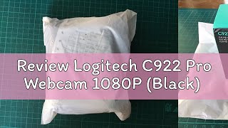 Review Logitech C922 Pro Webcam 1080P Black [upl. by Scribner]