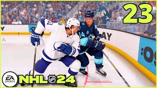 RACHE AN DEN LIGHTNING  NHL 24 Be a Pro 23 Deutsch [upl. by Euqinwahs]