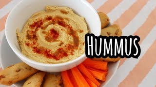 HUMMUS  Hummus de Garbanzos Casero [upl. by Yrallih]