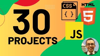 HTML CSS JS projects Beginner 30 projects using HTML CSS and JavaScript [upl. by Williamson]