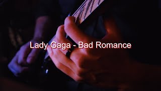 Lady GagaBad Romance electric guitar [upl. by Colner286]