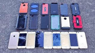 Top 12 iPhone 6S Cases Drop Test  Most Durable iPhone 6S Case [upl. by Airrat]