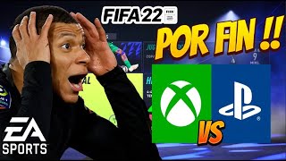 EA SPORTS OFICIAL  CROSS PLAY en FIFA 22 una LOCURA [upl. by Lemhaj302]