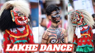 Lakhe Dance 2081  Lakhe Dance llam  Newari Culture  Ropai Jatra 2081 [upl. by Cinamod]