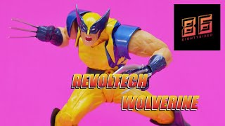 KAIYODO AMAZING YAMAGUCHI Revoltech Xmen Wolverine Review アメイジングヤマグチ ウルヴァリン [upl. by Tohcnarf889]