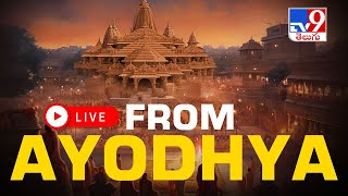 Ayodhya LIVE  Ayodhya Ram Mandir  Pran Pratishtha Ceremony l PM Modi Live  Ram Mandir  TV9 [upl. by Ennairoc829]