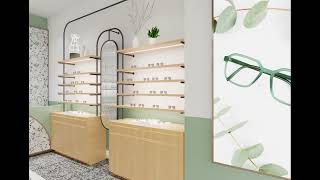 Glasses shop design [upl. by Ynabe]