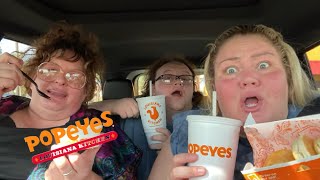 Popeyes Food Review with Tammy and Gem [upl. by Tolliver]