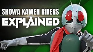 Kamen Rider Explained Showa [upl. by Elocyn]