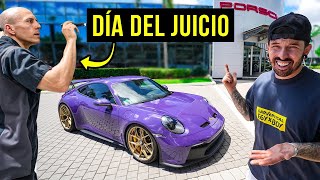 PORSCHE INSPECCIONA EL GT3 DESTROZADO QUE ACABO DE RECONSTRUIR [upl. by Eidnarb43]