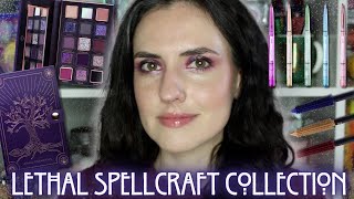 NEW Lethal Cosmetics SPELLCRAFT Collection  Swatches Tutorial amp Comparisons [upl. by Lynde601]