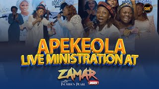 APEKEOLA LIVE MINISTRATION AT ZAMAR WITH INUMIDUN PEARL 2023  Ogbogofolemi [upl. by Tabina]