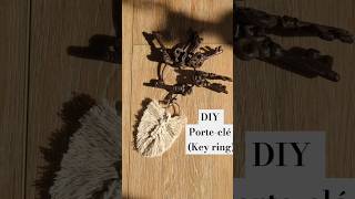 🔑 PORTECLÉ KEY RING 🔑 diy craft craftideas easy home macrame [upl. by Scott122]