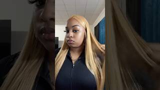 Honey Blonde 🍯 honeyblondewig wigtutorial wiginstall wiginstall hairstyle wigstyling wigs [upl. by Isborne]