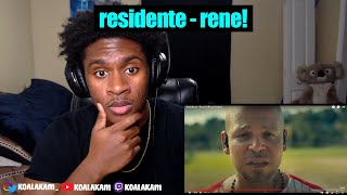 this really was sad Residente  René Official Video  reaction [upl. by Agretha]