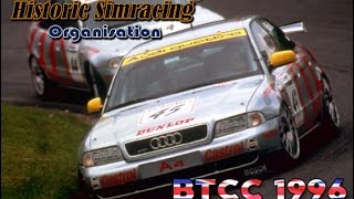 HSO 1996 BTCC  Round 5  Oulton Park International [upl. by Yerggoeg41]