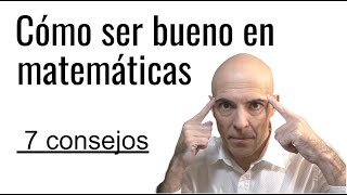 CÓMO SER BUENO EN MATEMÁTICAS [upl. by Horst658]