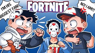 H2ODelirious Fan Reactions on Fortnite I’m The Real Delirious [upl. by Mungam]