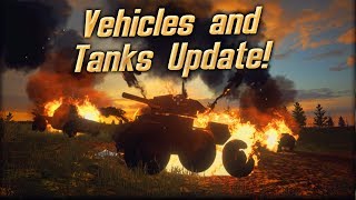 220 VEHICLES UPDATE COMBINED ARMS COMBAT Freeman Guerilla Warfare  SurrealBeliefs [upl. by Yspyg]