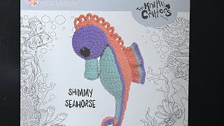 Knitty Critters…CROCHET Seahorse Kit Review [upl. by Allecram]