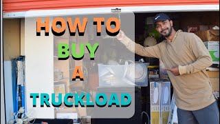 HOW TO BUY LIQUIDATION TRUCKLOADS  How To Start Buying And Reselling Truckloads Of Big Box Items [upl. by Jaymee423]