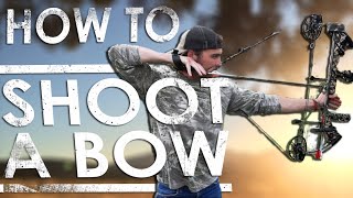 How To Shoot a Compound Bow For Beginners  The Sticks Outfitter [upl. by Esirehc]