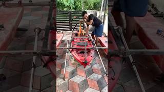 Dual propeller amp shaft for kayak pedal drive  12Build DIY CATAMARAN for boatlife 🛶⛵️ [upl. by Alton]