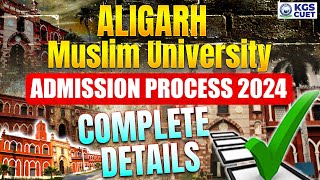 Aligarh Muslim University Admission 2024  Admission Complete Process Details 2024  Pooja Maam [upl. by Amat]