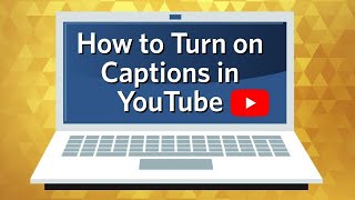 How to Turn on Captions in YouTube [upl. by Salohcin]