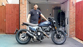 Next Gen ScramblerDucati Nightshift  Talking through the spec [upl. by Namyac830]