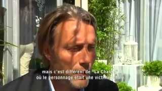 Cannes Interview with Mads Mikkelsen Denis Lavant amp Sergi Lopez [upl. by Filberto725]