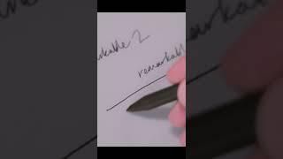 Remarkable 2 Writing  Slow Motion and Close Up [upl. by Laohcin662]