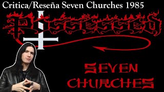 El Primer disco de POSSESSED  Seven Churches  Death Thrash Metal  CriticaReseña [upl. by Eihs]