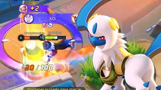 💥¡EL DIOS DE LOS CRITICOS💥 La NUEVA MEJOR BUILD con ABSOL Pokemon Unite [upl. by Nosmas677]