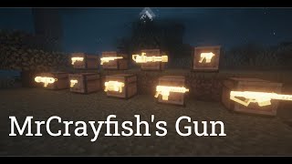 MrCrayfishs Gun mod in Minecraft [upl. by Modnar340]