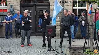 Augenzeuge PolizeiGewalt in SondershausenThüringen I 01Mai 2024 [upl. by Nanreik]