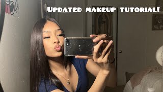 Updated makeup tutorial [upl. by Nomrej]