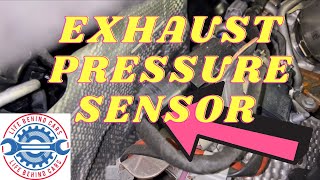 Nissan Juke 20192020 Exhaust Pressure Sensor Location [upl. by Cyndia]