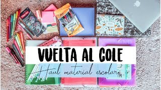 SÚPER HAUL DE MATERIAL ESCOLAR  Meanwhile [upl. by Skees]