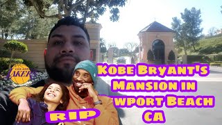 Kobe Bryants home in Newport Beach California [upl. by Rozele851]