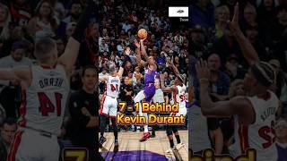 Have you seen Kevin Durant and Suns play clutch against Miami Heat Basketball shorts fyp [upl. by Enelyar]