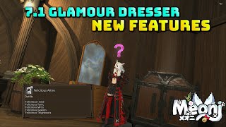 FFXIV Outfit Glamour System  New Functions  Feedback  71 [upl. by Enilav]