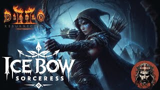 Ice Bow Sorceress  Diablo 2 Resurrected [upl. by Oiralih]