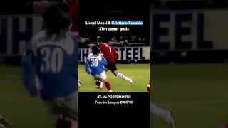 Lionel Messi amp Cristiano Ronaldo 37th career goals [upl. by Hoxsie]